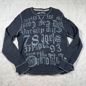 Slade Wilder Dark Gray Light Weight Sweatshirt Destroy Tradition Long Sleeve Shi